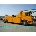 Made in China 60T right hand heavy duty wrecker tow truck with hydraulic cylinder on sale